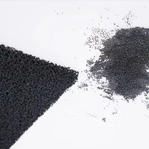 Filtro a carbone attivo sferico a base polimerica per il trattamento di purificazione dell'aria (schiuma purificante PBSAC)