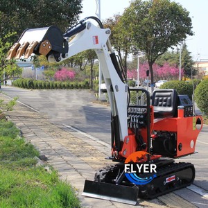 Mini pelle hydraulique sur chenilles certifiée EPA <span class=keywords><strong>Euro</strong></span> V de 0,68 tonne pour jardin ferme pompe à noyau électrique moteur 1 an inclus - Product Image 4