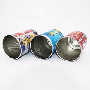 दौर कस्टम लोगो पानी के सबूत वेल्डेड drinkware टिन कर सकते हैं कप - Product Image 4