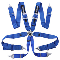 Nouveau style pour harnais de course universel Recaro, sangle de 3 pouces, ceinture de sécurité à dégagement rapide 4/5/6 points avec certification FIA