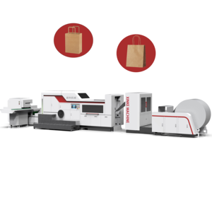 square bottom Cement valve sack bag making machine pp woven bag production lines craft paper bag forming machine manufacturer