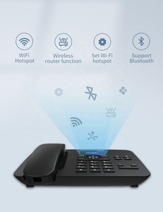 Téléphone <span class=keywords><strong>fixe</strong></span> sans fil personnalisé avec écran couleur de 2,4 pouces, appels GSM LTE 4G VoLTE, SMS, point d'accès Wi-Fi, <span class=keywords><strong>son</strong></span> de haute qualité, téléphone de bureau avec carte SIM - Product Image 3
