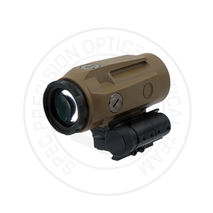 Chiến thuật J5 5x Red Dot Magnifier Optics phạm vi với push button lật để <span class=keywords><strong>Side</strong></span> <span class=keywords><strong>mount</strong></span> phạm vi & phụ kiện trong tan màu - Product Image 6