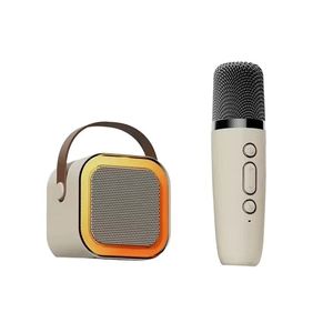 Compras en línea Promocional Recargable Mini Altavoz inalámbrico Iluminación LED RGB Micrófono inalámbrico Plástico alimentado por batería - Product Image 6