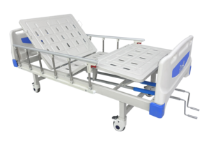 Letti Ospedalieri <span class=keywords><strong>ICU</strong></span> a 3 Funzioni del Produttore, Attrezzatura Elettrica Regolabile per Assistenza Infermieristica, Realizzati in Acciaio Inox e ABS, Classe II - Product Image 4