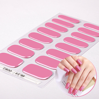 Bandes de gel semi-durcies infusées de cristaux Pro Series, durcissement UV, imperméables, hypoallergéniques