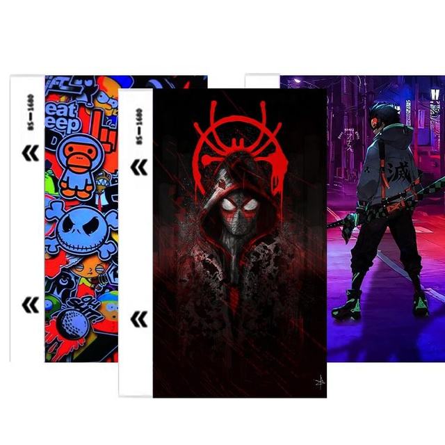 Factory Direct PVC Mobile Phone Back Skin Wraps, Customizable with 3D Texture, Perfect Protective Decals for All Smartphones.