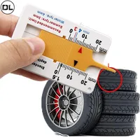 Compteur de profondeur pour pneus de moto, jauge de profondeur, jauge, outil de mesure de roue, fournitures de mesure