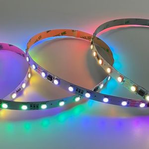 IP65 IP20ที่มีความยืดหยุ่นกันน้ำไฟตกแต่ง WS2811พิกเซลดิจิตอลไฟ LED แบบแอดเดรส24V 5050 RGB 5M 60LED /<span class=keywords><strong>m</strong></span> - Product Image 6