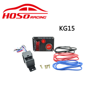 Interruptor de Encendido de Fibra de Carbono HOSO RACING KG15 KG16 KG17 KG18 Solo para Uso en Carreras, Interruptor Combinado Multifunción - Product Image 4