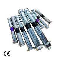 Ancrage à coin à tête hexagonale électrogalvanisé robuste, haute résistance, grade 8.8, modèles HRD-H/HRD-R pour charge dynamique
