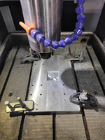 Fresadora CNC 3D de Alta Calidad con Servo para Metal, Tamaño de Trabajo 400x400mm, Modelo AR4040, para Moldes de Aluminio