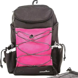 Sac de raquette de tennis avec compartiment ventilé pour chaussures, capacité de stockage pour raquettes de badminton, de squash, de pickleball et balles - Product Image 1