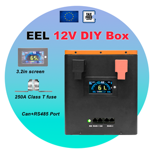 EU-Lagerbestand EEL <span class=keywords><strong>12V</strong></span> 280Ah <span class=keywords><strong>DIY</strong></span> Lithium-Batterie <span class=keywords><strong>12V</strong></span> Box JK 200A BMS+CAN RS485 Anschluss+3,2-Zoll-Bildschirm Lifepo4 Batteriegehäuse für Eve-Zellen - Product Image 1