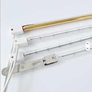 Trong nhà thủy tinh thạch anh nóng với ánh sáng hồng ngoại Halogen đèn sưởi ấm yếu tố lò cho thermoforming lò sưởi hồng ngoại - Product Image 2