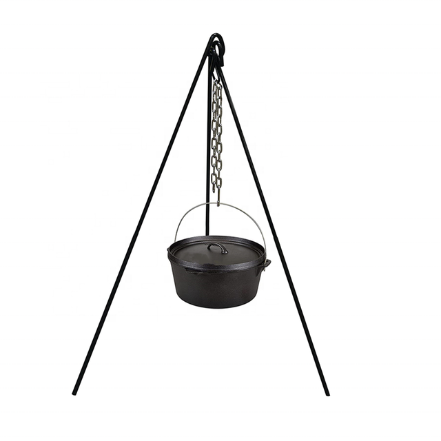 Whole Cast Iron Tripod Stand With Chain