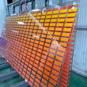 Panneau de verre artistique à transmission lumineuse réglable, impression numérique dégradée ultra-claire, pour façade mur-rideau - Product Image 6