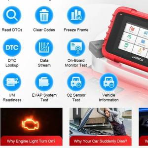 Escáner de diagnóstico de coche versión global <span class=keywords><strong>X431</strong></span> <span class=keywords><strong>CRP129X</strong></span> Plus, Analizador de motor multilingüe para venta al por mayor para vehículos de lanzamiento - Product Image 3