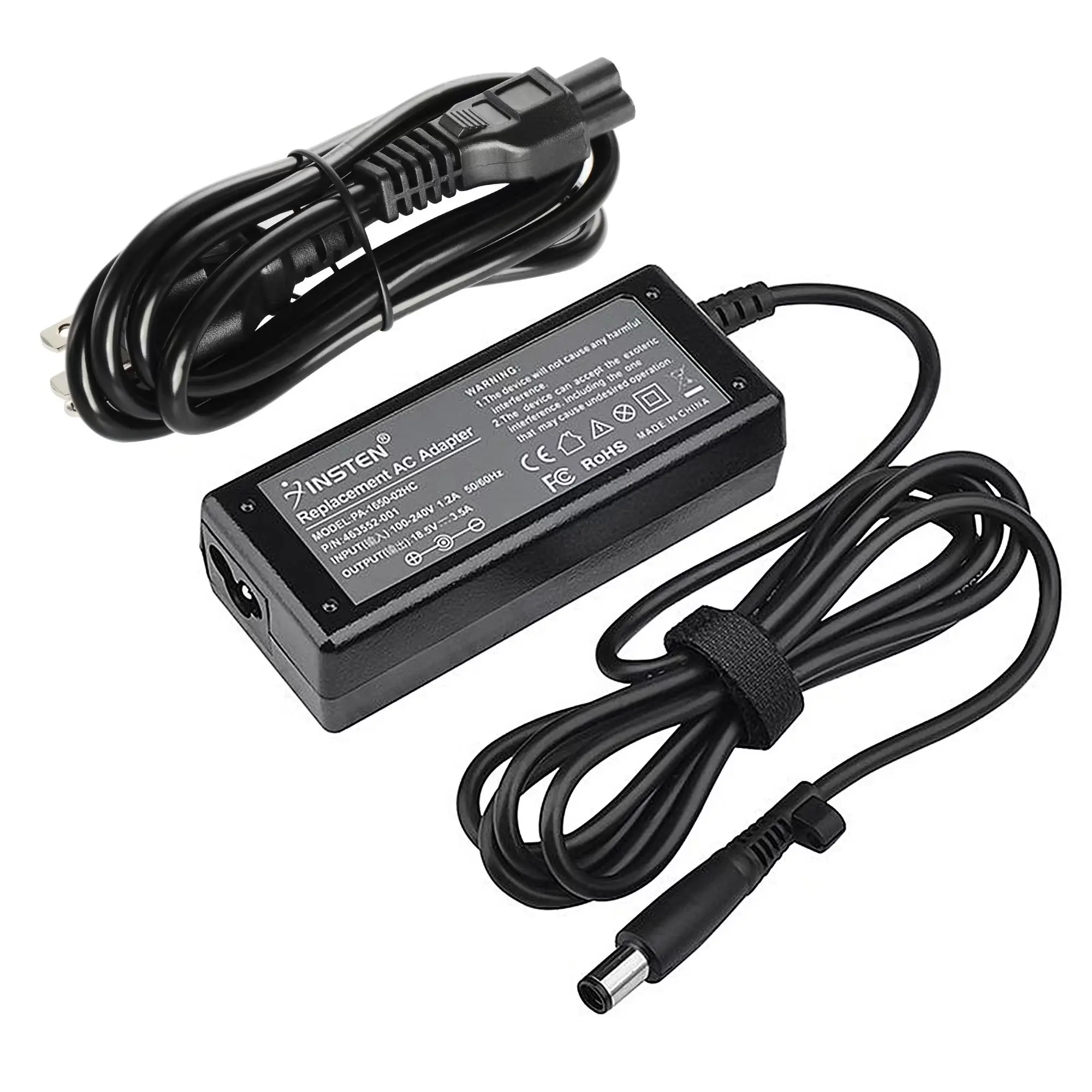 Factory wholesale portable 19.5V 3.33A 65w for hp original universal laptop chargers adapter manufacturer dc laptop charger