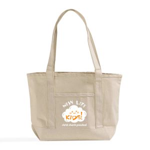<b>Medium</b> <b>Size</b> 12oz Heavy Canvas Deluxe Tote <b>Bags</b> Custom Personalized Tote <b>Bags</b> With Your Logo - Product Image 2