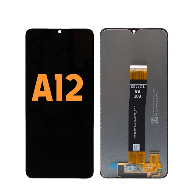 OEM 6.5" LCD Screen Replacement Part for Samsung  A12 Mobile Phone with 3-Year Warranty