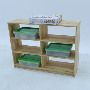 Babykast van massief hout, kinderboekenkast, opbergkast - Product Image 1