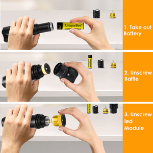 Đèn pin hồng ngoại UniqueFire 2002 VCSEL 940nm New T38 sạc lại được, dùng cho tầm nhìn ban đêm ngoài trời, đèn chiếu sáng hồng ngoại - Product Image 4