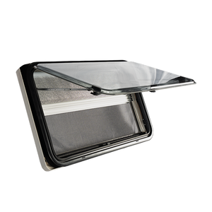 Ventanas Laterales para <span class=keywords><strong>Autocaravanas</strong></span>, Ventana Abatible para <span class=keywords><strong>Autocaravanas</strong></span> con Doble Acristalamiento Acrílico y Marco de Aluminio - Product Image 3