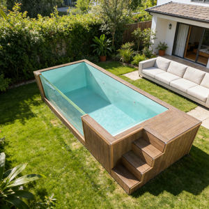 Peut être associé aux piscines conteneurs, pour les jardins familiaux et les hôtels, offrant l'expérience de baignade estivale idéale - Product Image 6