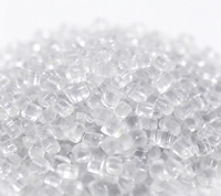 Granulés de polycarbonate transparent recyclé de première qualité, granulés PC transparents à haute résistance pour l'injection et l'extrusion plastique