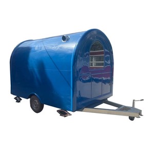 Remolque de comida barato totalmente equipado calle móvil camión de comida carrito de viaje <span class=keywords><strong>camping</strong></span> Camper remolque furgoneta bicicleta - Product Image 3