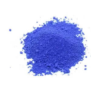 Material de suministro directo de fábrica azul ultramarino para revestimiento de pintura Smalt de goma de tinta base de molino de plástico