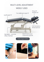 Meubles de Salon de beauté de luxe traitement électrique esthéticienne Spa cosmétique Massage Facial électrique Table lit