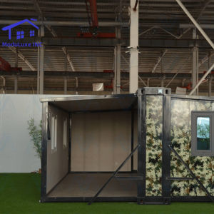 Villa Capsule Modulaire Préfabriquée Facile à Installer, Pliable et Extensible, pour Habitation Familiale, Bureau ou Hôtel - Product Image 1