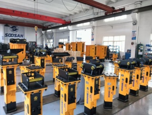 Martillo Hidráulico de Modificación de Soporte para Excavadora, Tipo Caja Silenciosa SB40 - Product Image 4