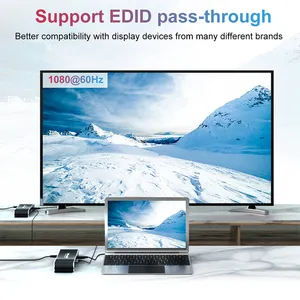 TESmart ODM OEM 70M HDMI KVM Extender Audio Video Sender und Empfänger 1080P Unterstützung IR Pass Through KVM Extender Over IP