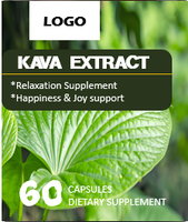 Extrait de racine de kava pure santé OEM ODM Kavalactones complément alimentaire capsules de kava kava