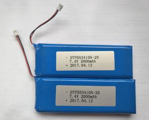 Más de 1000 Modelos, 700 en Stock, Precio de Fábrica, Batería de Litio de 7.4V 5534105-2S 2000mah Polímero, Precio de Fábrica al por Mayor - Product Image 3
