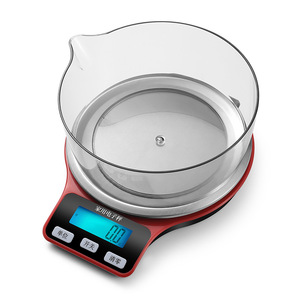 Báscula electrónica de cocina de 0.5-3 kg, báscula digital para hornear y cocinar con conversión de 9 unidades - Product Image 2