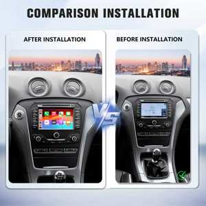 Boîtier décodeur Linux Viknav pour Ford Fusion Mondeo 2012-2015, CarPlay sans fil, Android Auto, navigation GPS, écran tactile d'origine de la voiture - Product Image 2