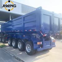 Semirremolque Volquete de 30 Toneladas, 3 Ejes, con Elevación Frontal, Semirremolques Volquete Hidráulicos para Minería en Venta