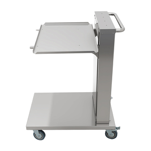Carro de Transporte Apilable para Cestas de Lavavajillas Automático de Acero Inoxidable Pulido para Cocina Comercial - Product Image 4