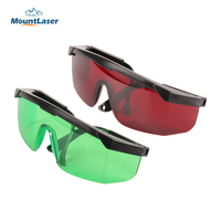 Nouvelles lunettes laser LG01 vertes ou rouges, lunettes de niveau laser pour la topographie