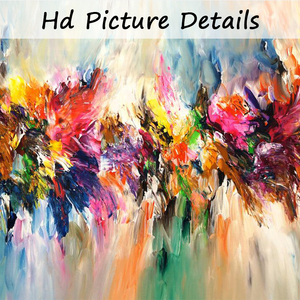 Cuadros de colores grises abstractos modernos para decoración del hogar línea hecha a mano lienzo pintura al óleo arte de pared para sala de estar - Product Image 6