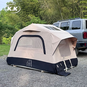 Kawagebo Kamp (KK) 13.1' X 9.8' Gonflable <span class=keywords><strong>12</strong></span> ㎡   Tente de toit gonflable imperméable pour coffre de SUV - Product Image 3