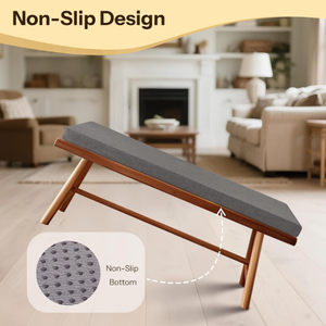 وسادة مقعد فوم ممتازة مع مرونة عالية وتصميم مانع للإنزلاق وغطاء قابل للغسل لراحة فائقة - Product Image 5