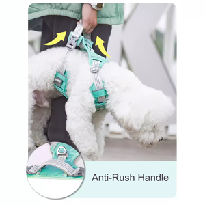 Vente chaude <span class=keywords><strong>Pas</strong></span> <span class=keywords><strong>Cher</strong></span> Prix Résistance À La Déchirure Oxford Tissu Nylon Sangle Bande Réfléchissante Chien Harnais Pour Toutes Les Tailles Chiens Randonnée - Product Image 6