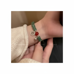 Vendita calda Boho cavigliere moda braccialetti con perline con perla di pietra a cuore di tendenza in acciaio inox all'ingrosso disponibile - Product Image 1