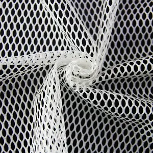 Fabric mesh 100% polyester mesh designed fabric breathable mesh fabric