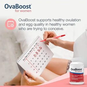 OEM Ovaboost con mio-inositolo folato CoQ10 e vitamine ovulazione ovulazione uovo qualità integratore di fertilità naturale